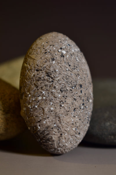 ANXIETY STONE 2, Big Forehead by artist Randy Kono