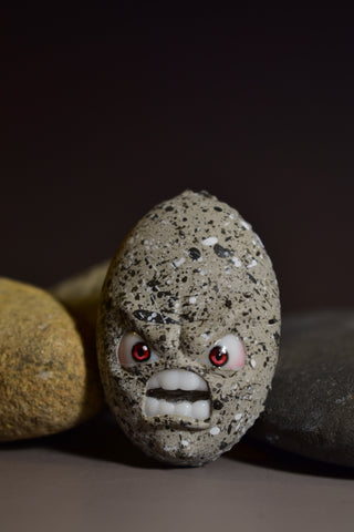 ANXIETY STONE 4, Teeth by artist Randy Kono