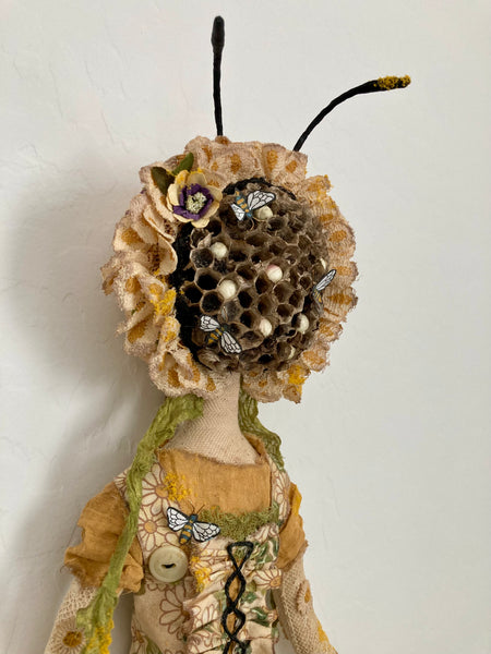 LIL' MISS BEE HAVEN by artist Dianna Patrick of Small Soulz