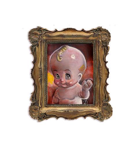 96 LA MUÑECA (The Doll) / Kewpie by artist Bob Doucette