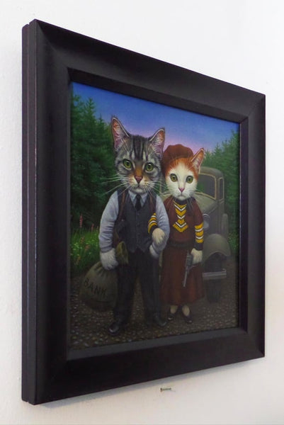 BONNIE AND CLYDE by artist Olga Ponomarenko