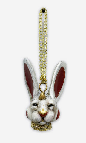 BUNNICORN 2 ornament by artist Carisa Swenson