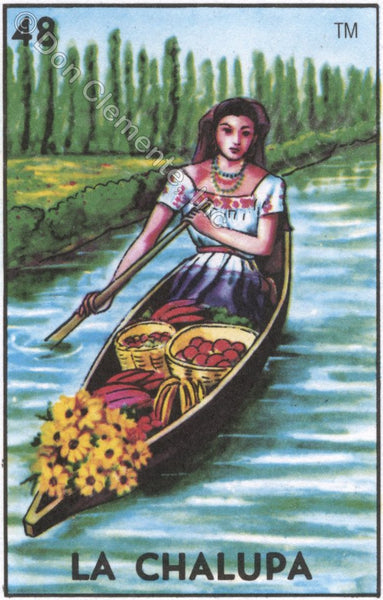 48 LA CHALUPA (The Canoe) by artist Milka LoLo