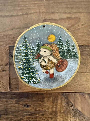 COLLECTING REDS ornament by artist Malathip