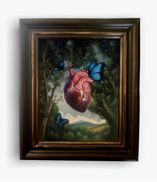 27 EL CORAZON (The Heart) /Eternal by artist Terri Woodward