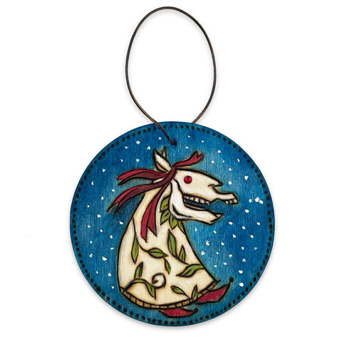 MARI LWYD ornament 1 by artist Carisa Swenson