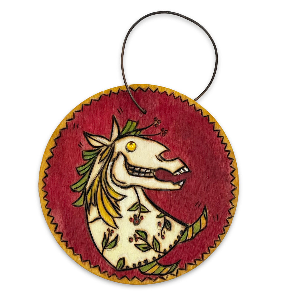 MARI LWYD ornament 4 by artist Carisa Swenson