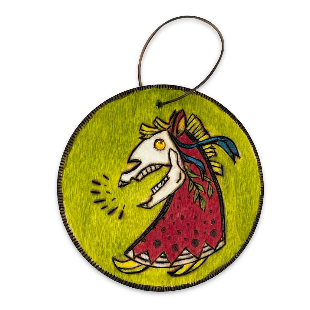 MARI LWYD ornament 5 by artist Carisa Swenson