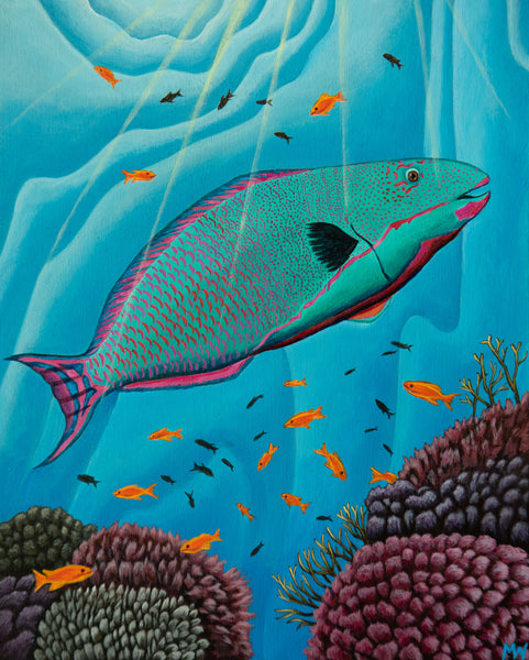 50 EL PESCADO (The Fish) by artist Michelle Waters