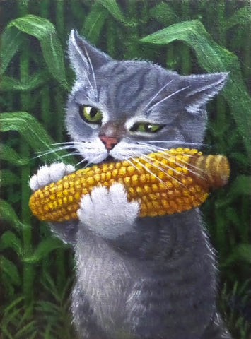 102 EL ELOTE (Corn) by artist Olga Ponomarenko
