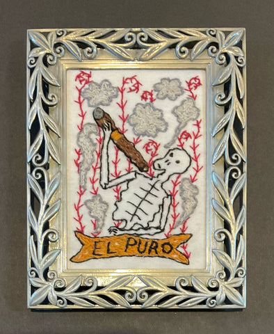 77 EL PURO (The Cigar) by artist Mavis Leahy