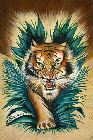 56 EL TIGRE (The Tiger) by artist Miriam Martinez