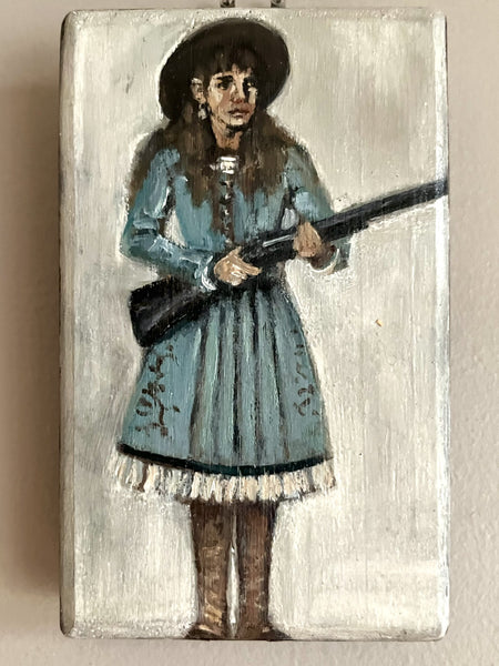 84 LA ESCOPETA (The Shotgun) by artist Athanasia Nancy Koutsouflakis