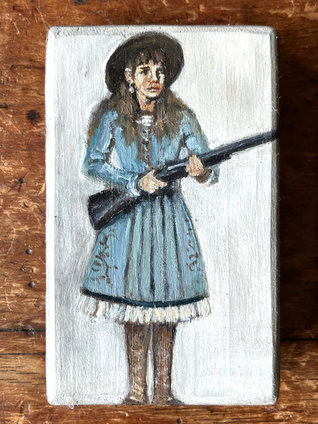 84 LA ESCOPETA (The Shotgun) by artist Athanasia Nancy Koutsouflakis