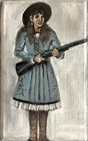 84 LA ESCOPETA (The Shotgun) by artist Athanasia Nancy Koutsouflakis