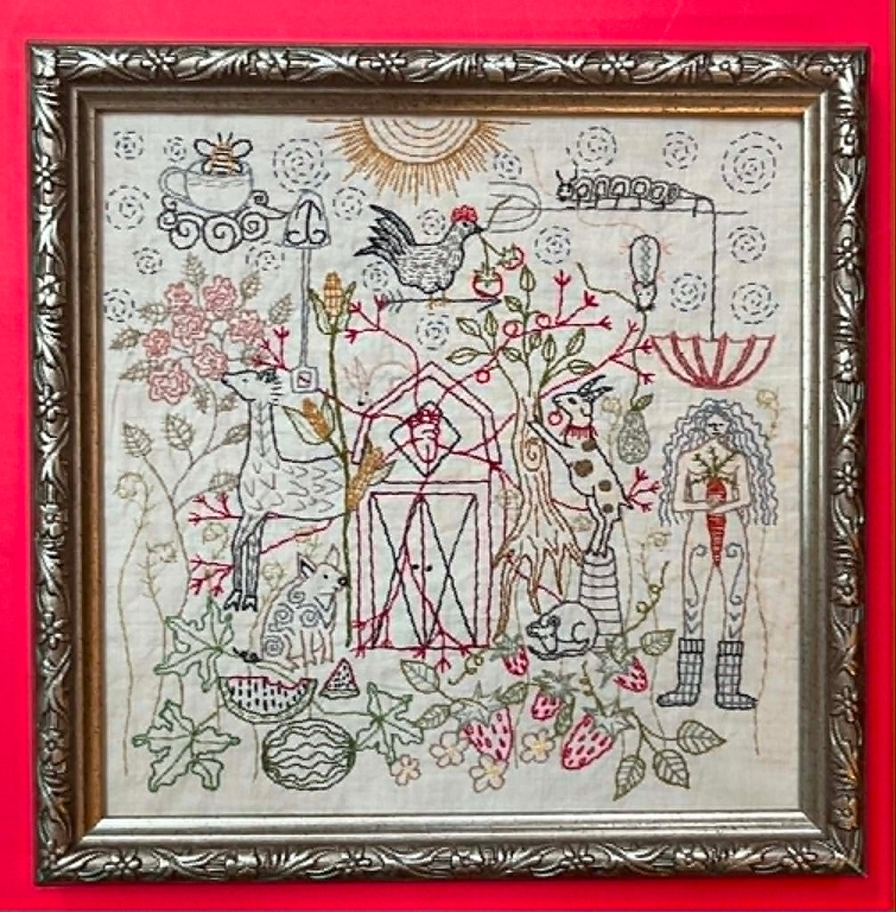 EIEIO, What's for Dinner? by artist Mavis Leahy