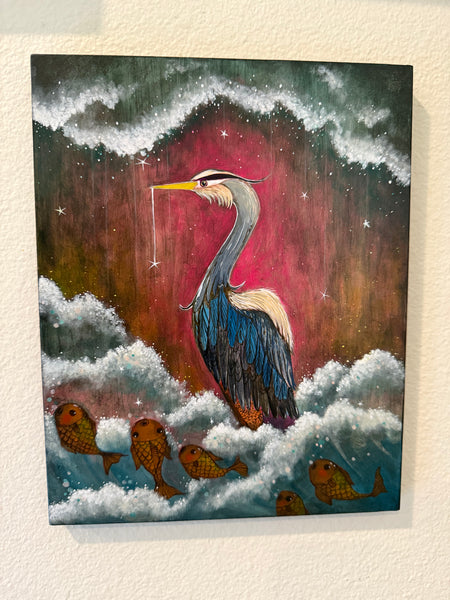 19 LA GARZA (The Heron) by artist Malathip