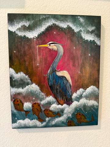 19 LA GARZA (The Heron) by artist Malathip