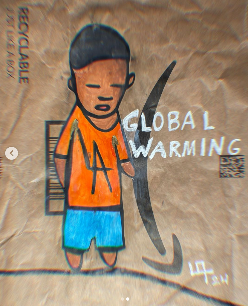 GLOBAL WARMING by artist Sophia Gasparian