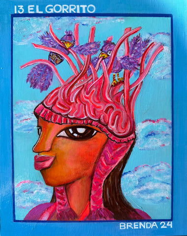 13 EL GORRITO (The Bonnet) by artist Brenda Paola Gomez