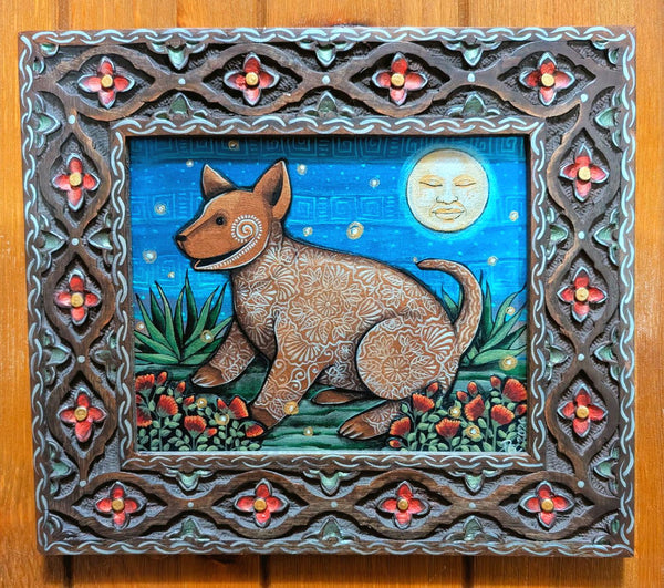 HUE HUE AND XOXŌTLA (brown) by Pamela Enríquez-Courts