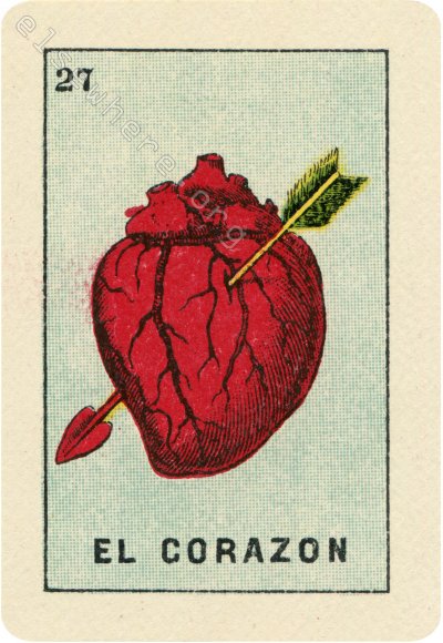 27 EL CORAZÓN (The Heart) by artist Emily Gonzáles