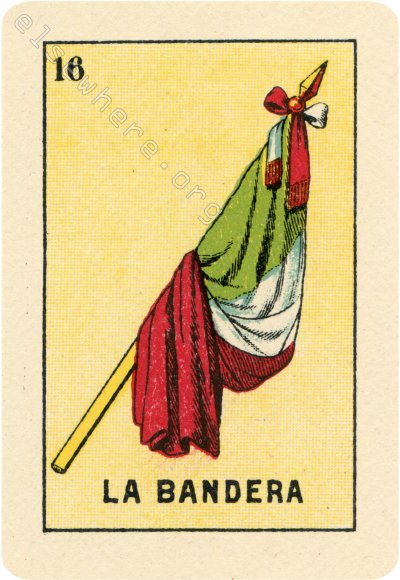 16 LA BANDERA (The Flag) / Edie's Flag by artist Lori Herbst
