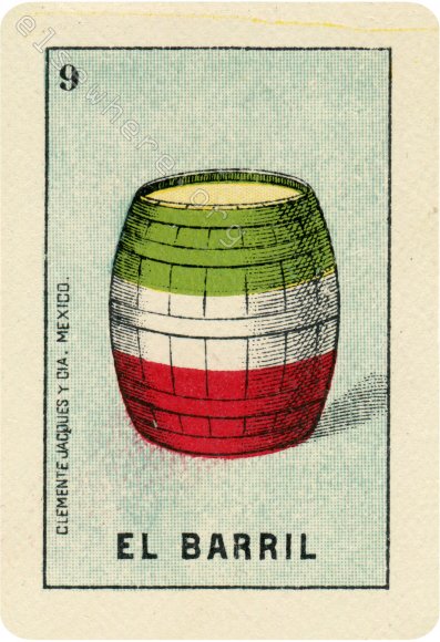 9 EL BARRIL (The Barrel) by artist Mavis Leahy