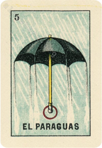 5 EL PARAGUAS (The Umbrella) by artist Bob Doucette