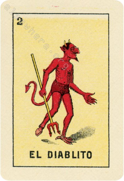 2 EL DIABLITO I (The Devil) by artist Patricia Krebs
