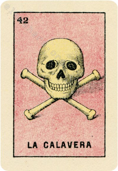 42 LA CALAVERA (The Skull) by artist Emily Gonzáles