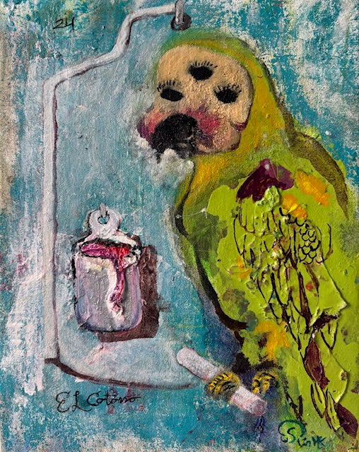 24 EL COTORRO (The Parrot) by artist Phin VanKouwenhoven