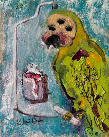 24 EL COTORRO (The Parrot) by artist Phin VanKouwenhoven