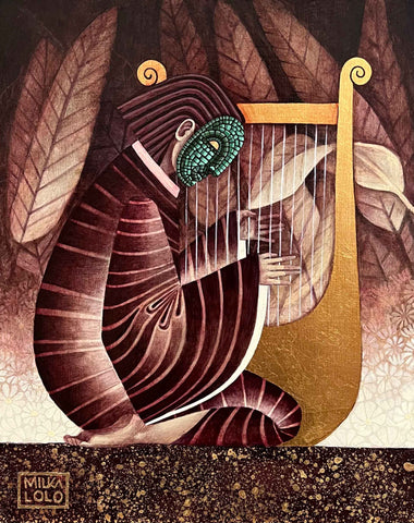 53 EL ARPA (The Harp) by artist Milka LoLo