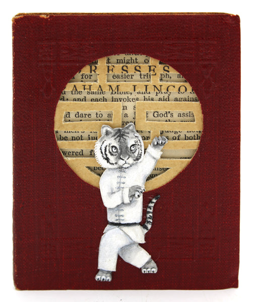 62 EL MANDARIN (The Chinese Man) / Kungfu Tiger by artist Valerie Savarie