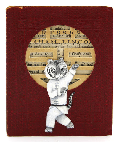 62 EL MANDARIN (The Chinese Man) / Kungfu Tiger by artist Valerie Savarie