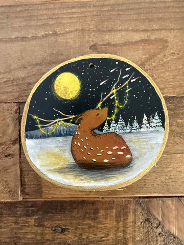 LIGHT SNOW ornament by artist Malathip