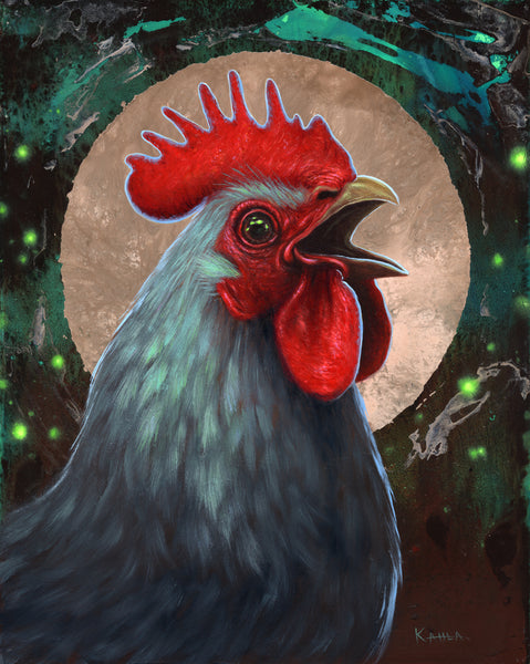 1 EL GALLO (The Rooster) by artist Kahla Lewis