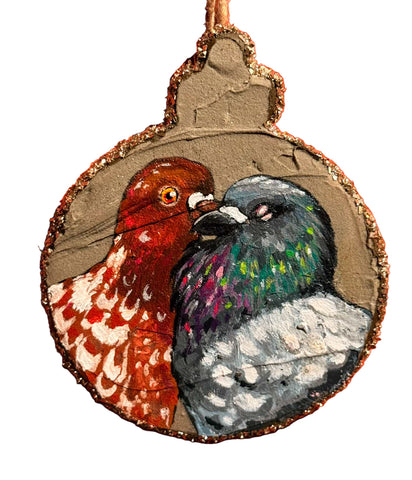 LOYAL FRIENDS ornament by artist Eden Folwell