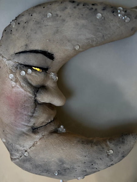 M is for Moon by artist Ilaria Vestri of Disfairy