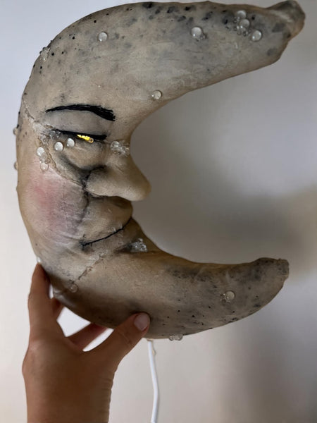 M is for Moon by artist Ilaria Vestri of Disfairy