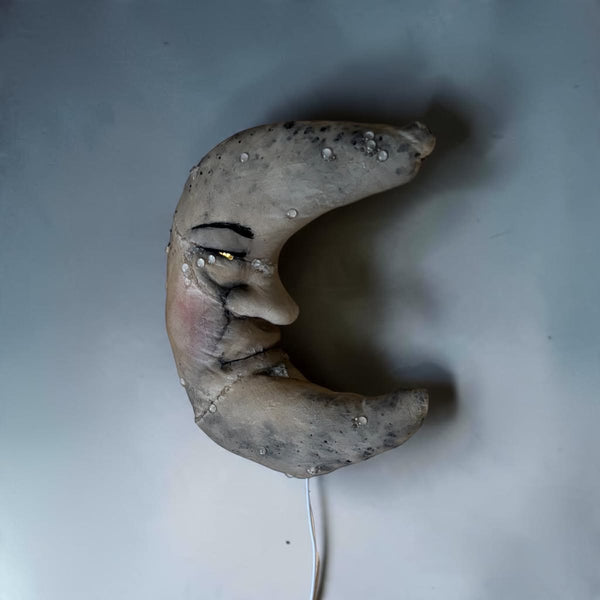 M is for Moon by artist Ilaria Vestri of Disfairy