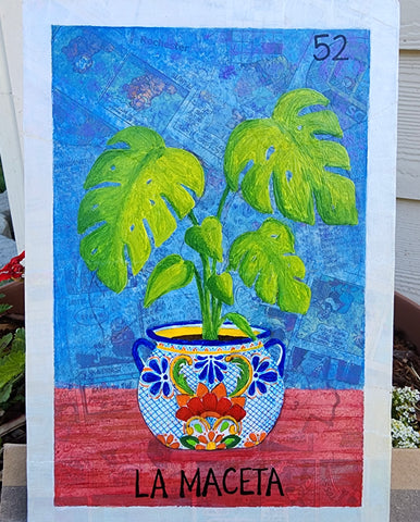 52 LA MACETA (The Flower Pot) by artist Carla San Martín