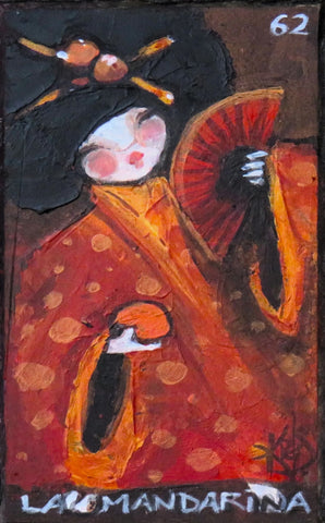 62 LA MANDARINA (The Chinese Woman) by artist Patricia Krebs