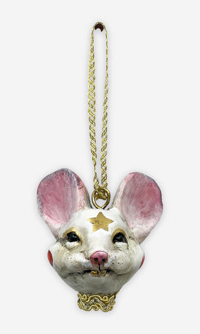 MOUSE ornament by artist Carisa Swenson