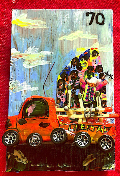 70 EL CAMION (The Bus) by artist Lauren Arriola