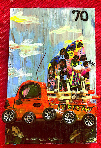 70 EL CAMION (The Bus) by artist Lauren Arriola