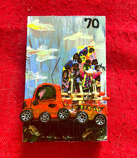 70 EL CAMION (The Bus) by artist Lauren Arriola