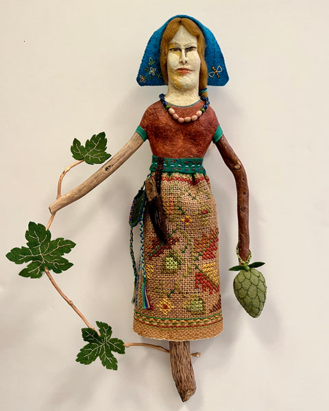 OSMOTAR (Creator of beer from Finnish folklore) by artist Ulla Anobile