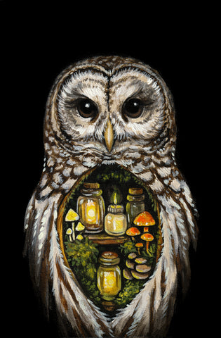 THE NIGHT APOTHECARY by artist Chrystal Dawn